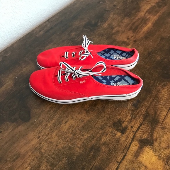Keds Sport Red Slip On Sneakers